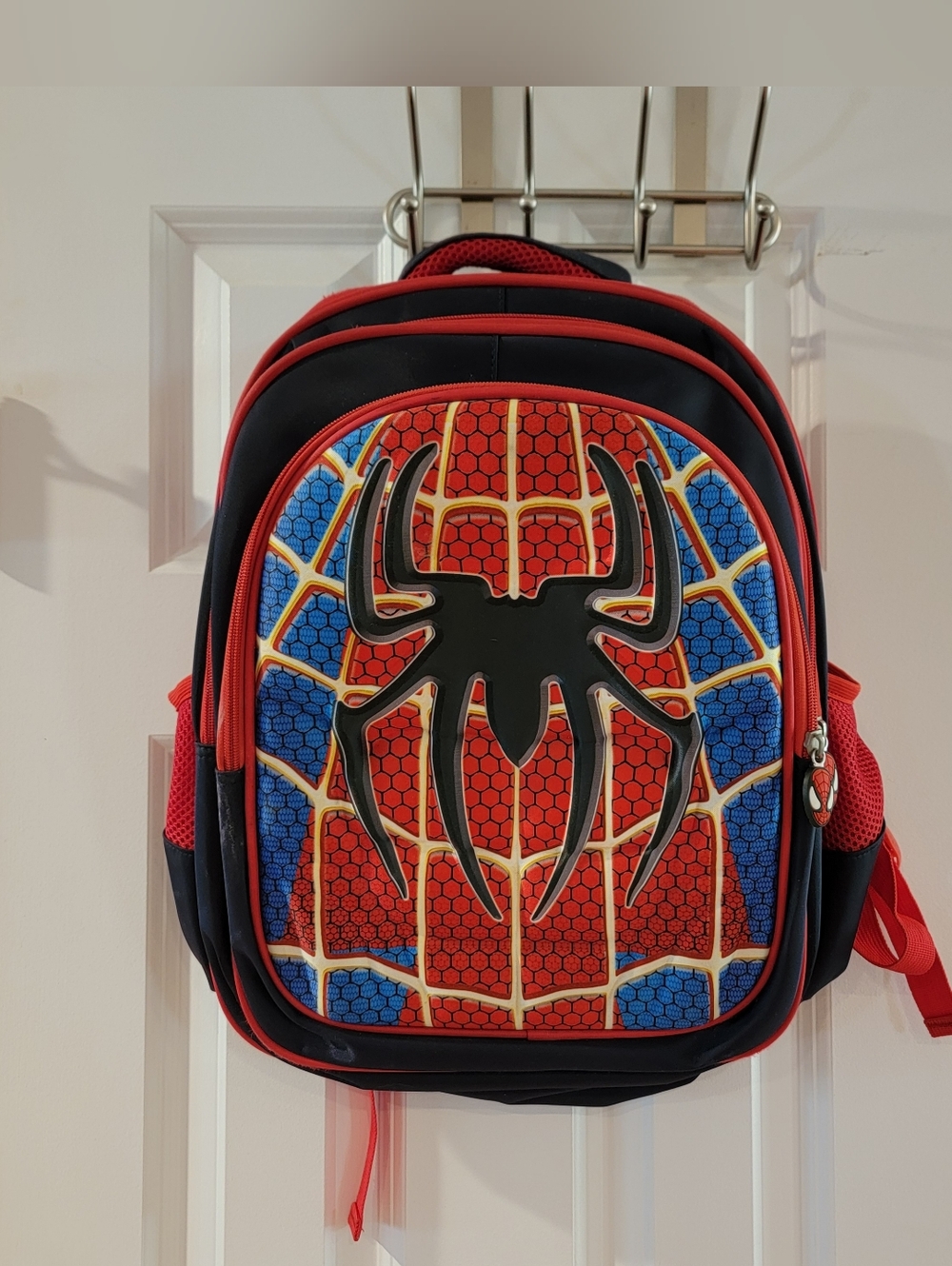 Marvel Spider-Man 3D‎ Backpack Kids Red Blue School Bag